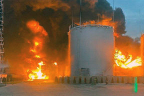 Война, 17 марта. ВСУ почти полностью уничтожили резервуарный парк нефтебазы в Лабинске Краснодарского края. В чем признался Шойгу